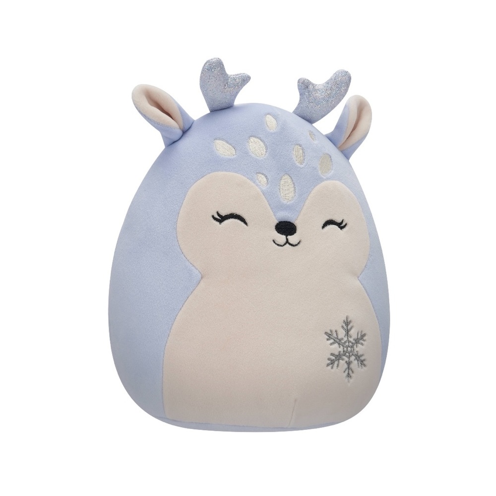 ⚡️NWT 8” Farryn the Purple Fawn with Snowflake ❄️ Christmas Squishmallow - Picture 2 of 5